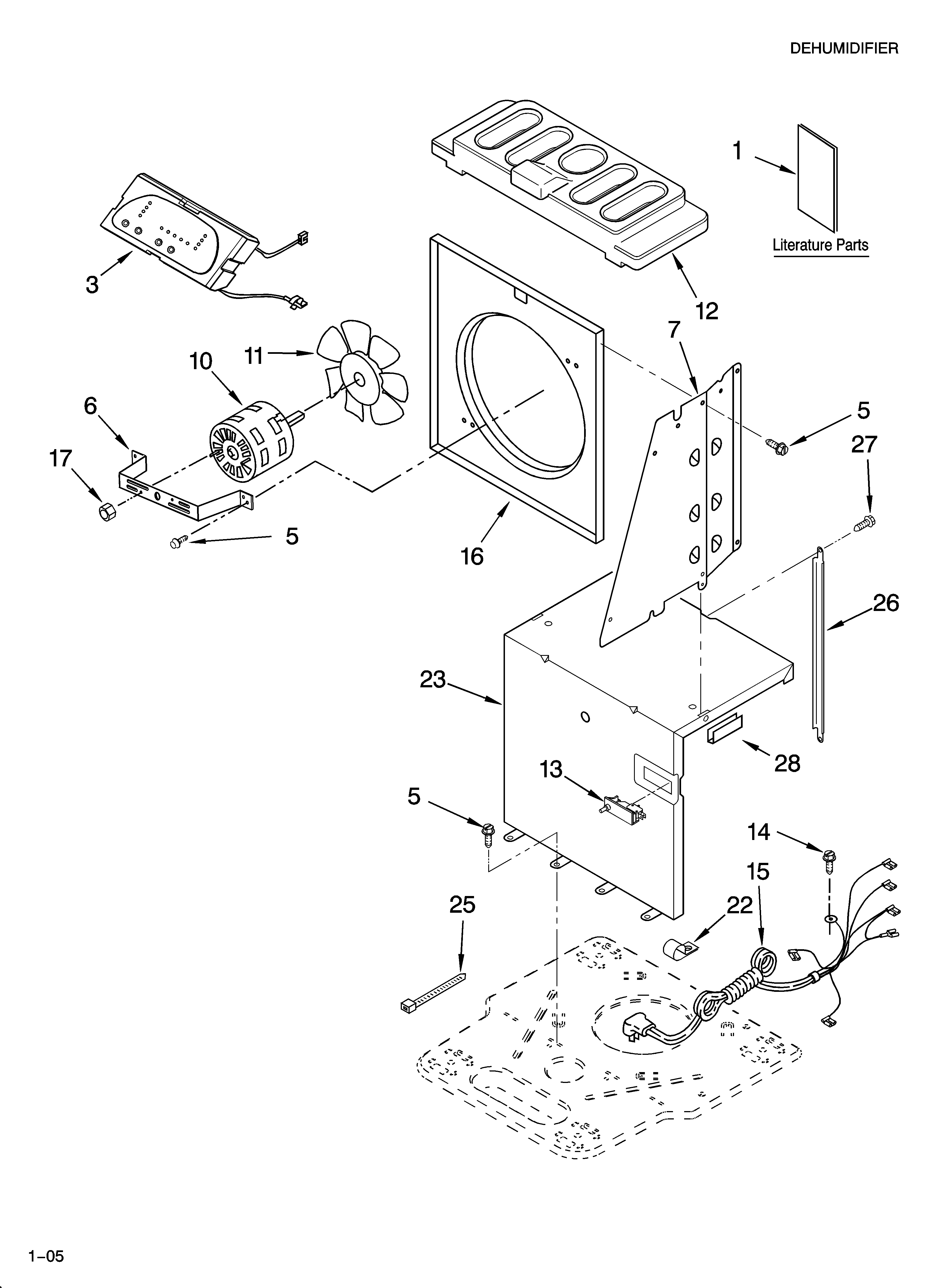 Air flow and control parts