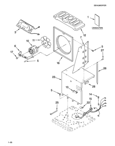 Air flow and control parts