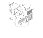 Crosley CAR30WCR0 cabinet parts diagram