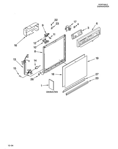 Frame and console parts