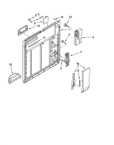 Inner door parts