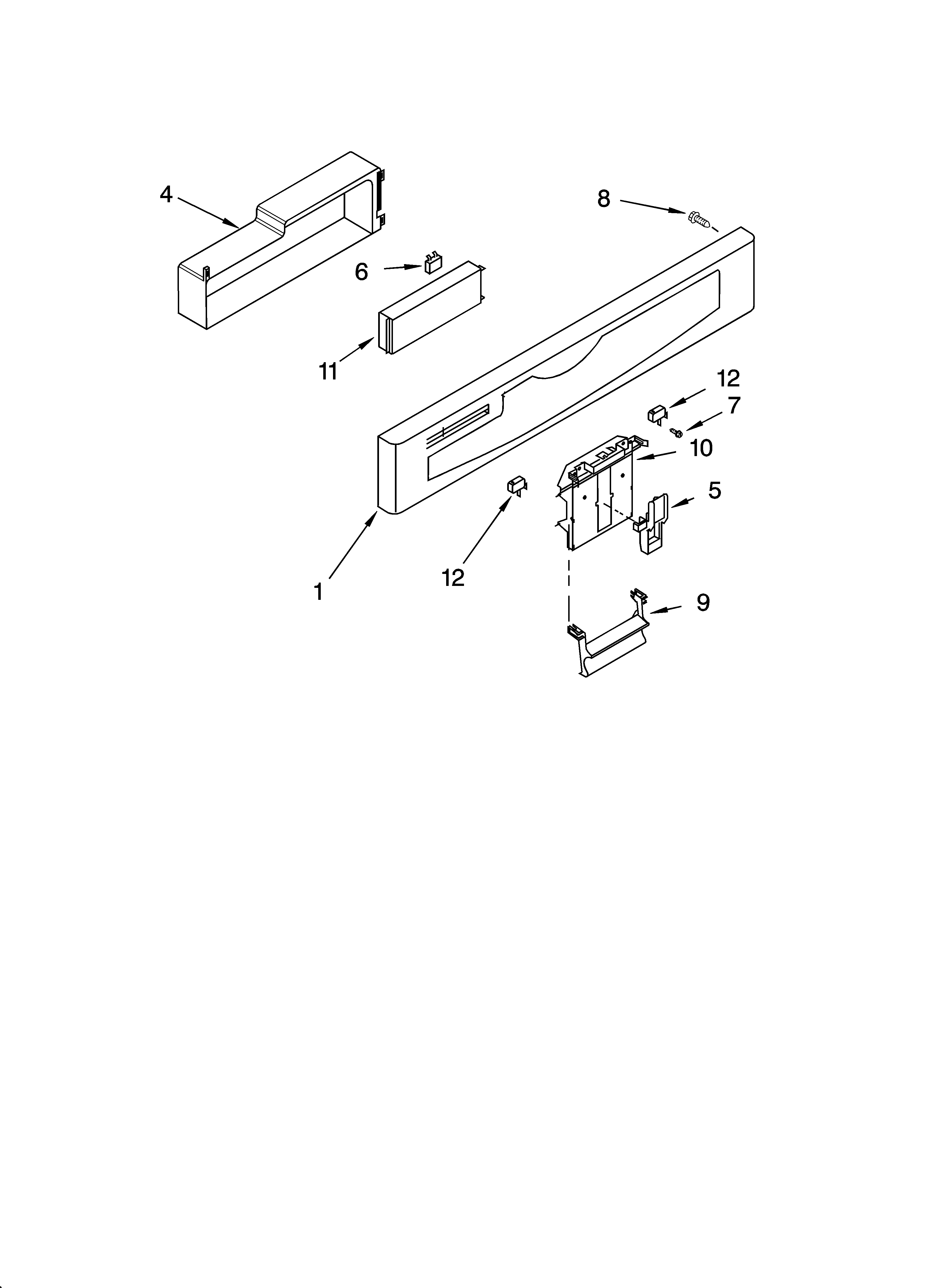 CONTROL PANEL PARTS