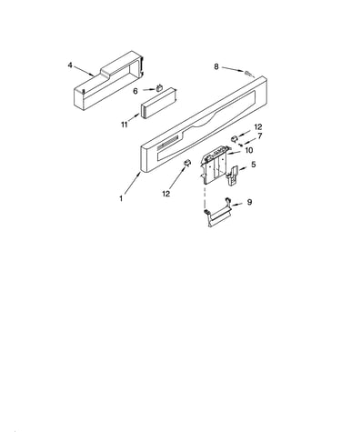 Control panel parts