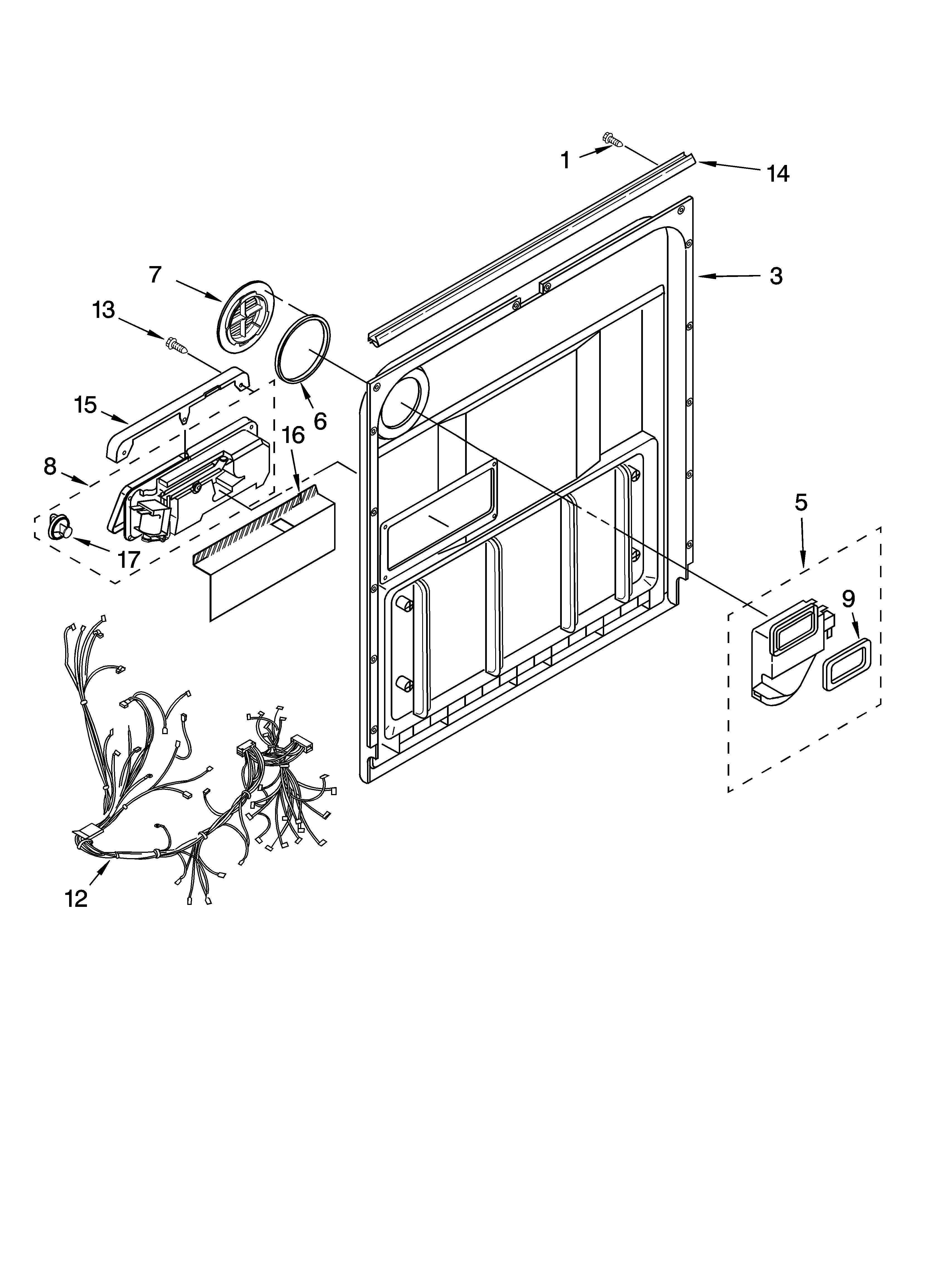 DOOR AND LATCH PARTS