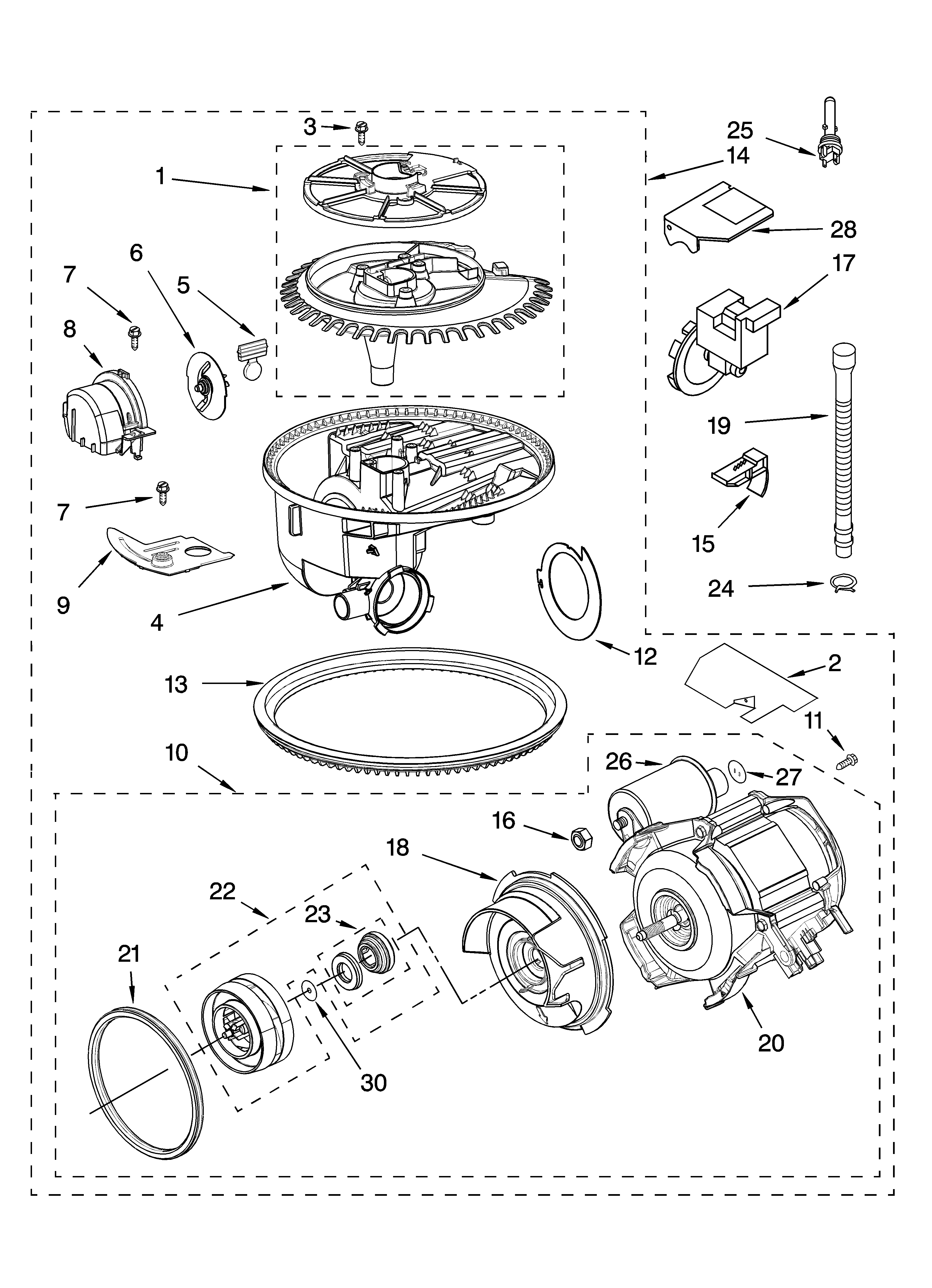 PUMP AND MOTOR PARTS