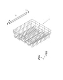 Upper rack and track parts