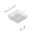 Upper rack and track parts