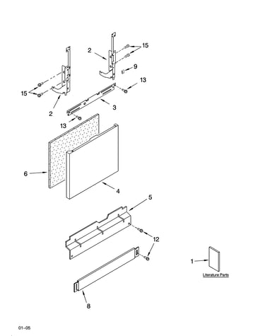 Door and panel parts