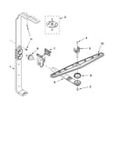 Upper wash and rinse parts