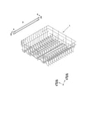 Upper rack and track parts
