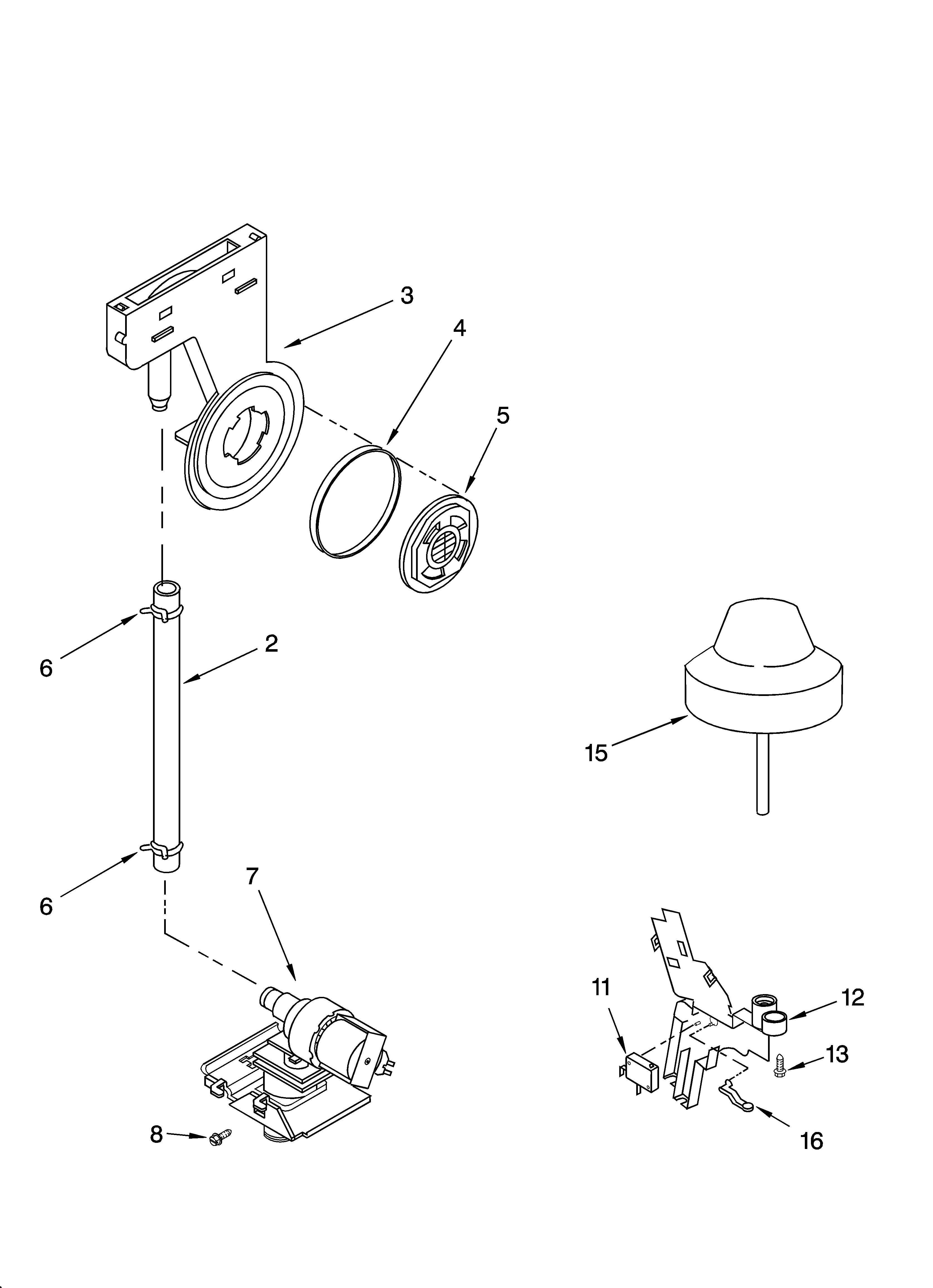 Fill and overfill parts