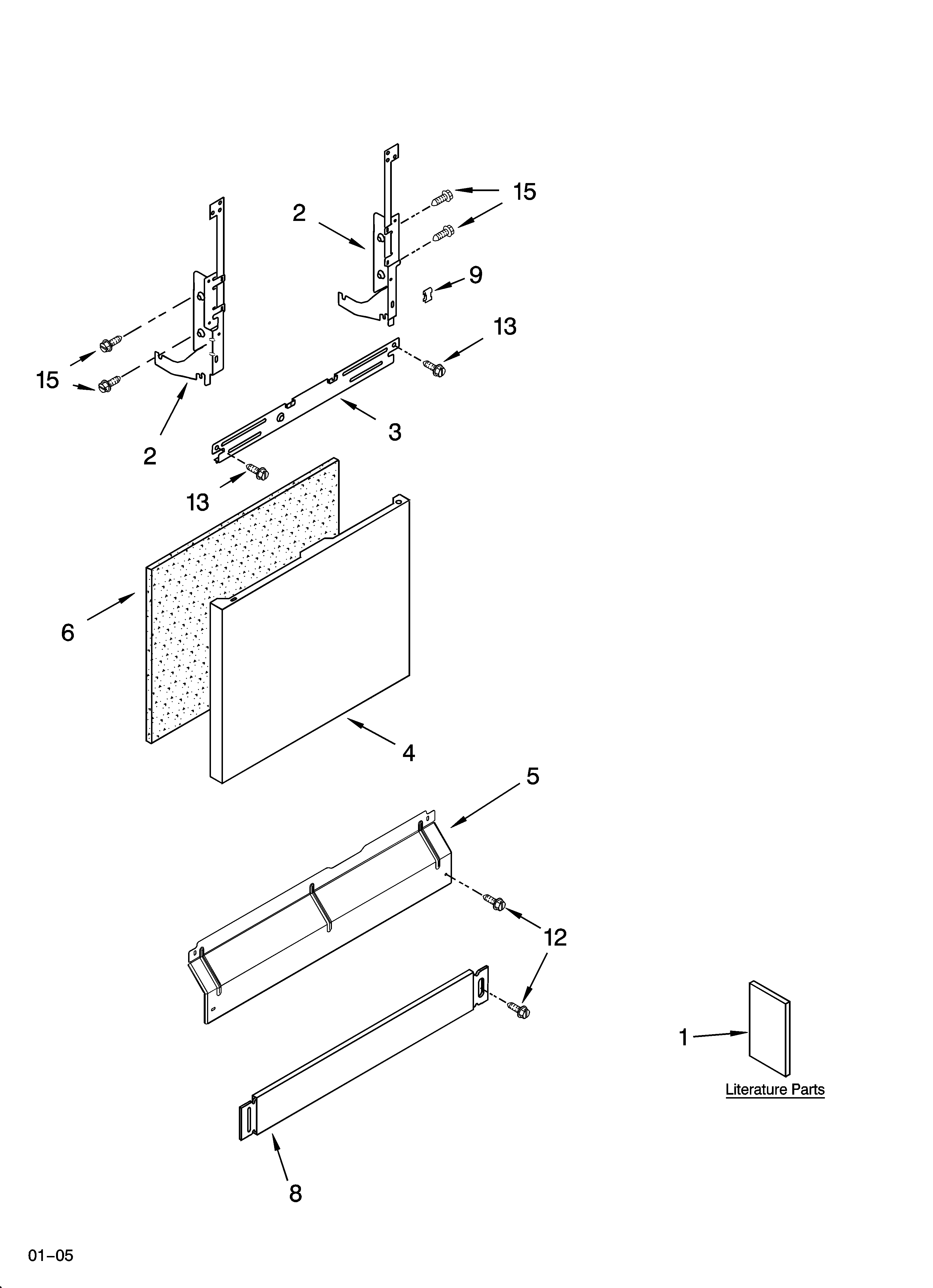 Door and panel parts