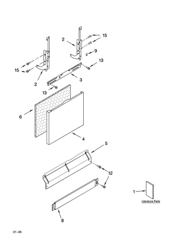Door and panel parts