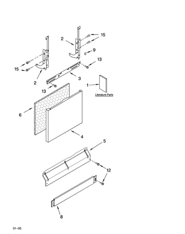 Door and panel parts