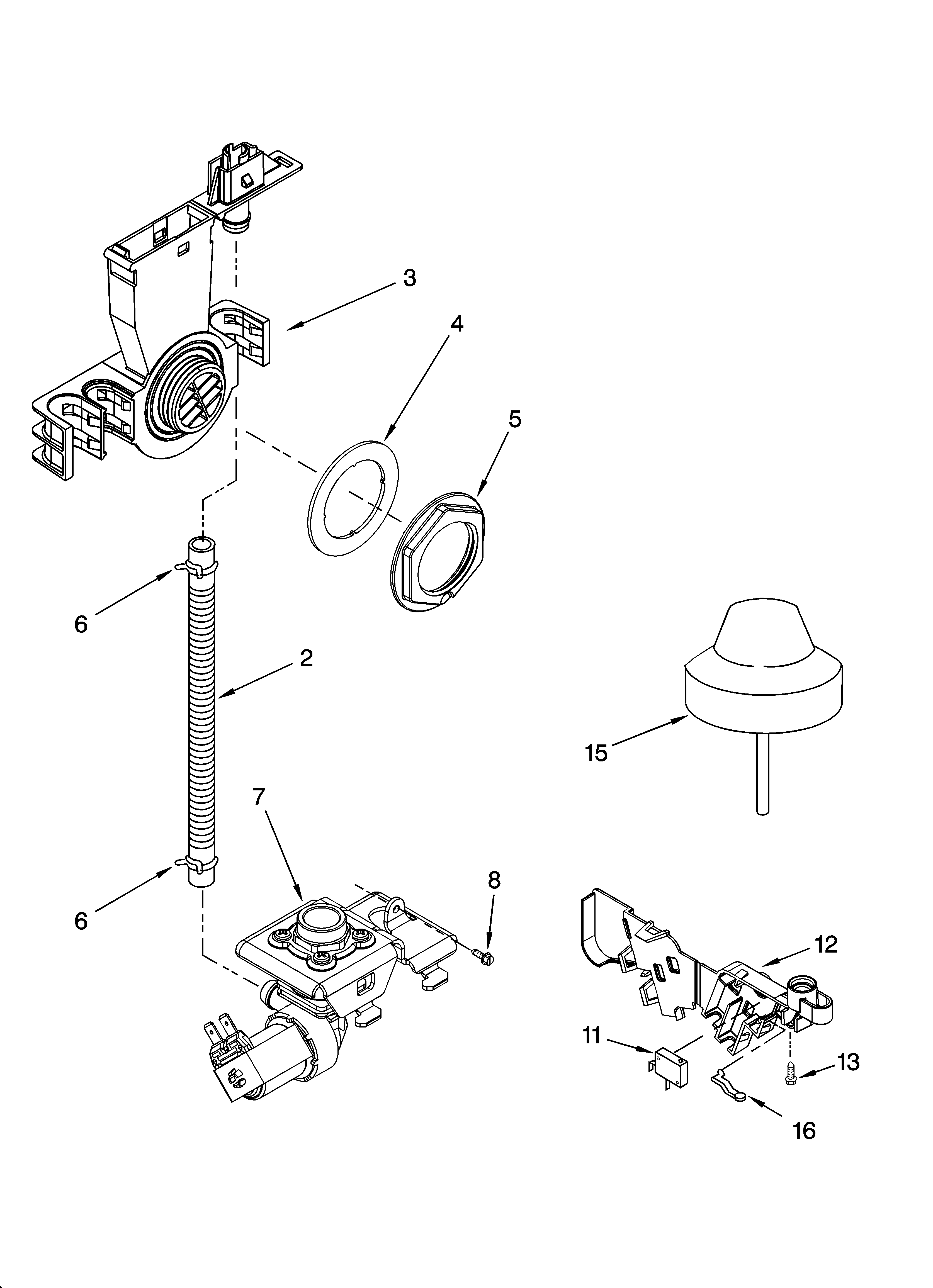 Fill and overfill parts