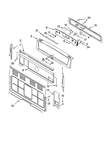 Control panel parts