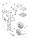 Freezer liner parts