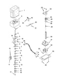 Motor and ice container parts