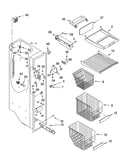 Freezer liner parts