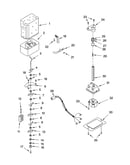 Motor and ice container parts