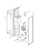 Freezer door parts