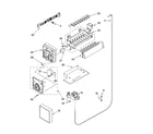 Whirlpool GS6SHEXMS01 icemaker parts, optional parts diagram