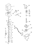 Motor and ice container parts