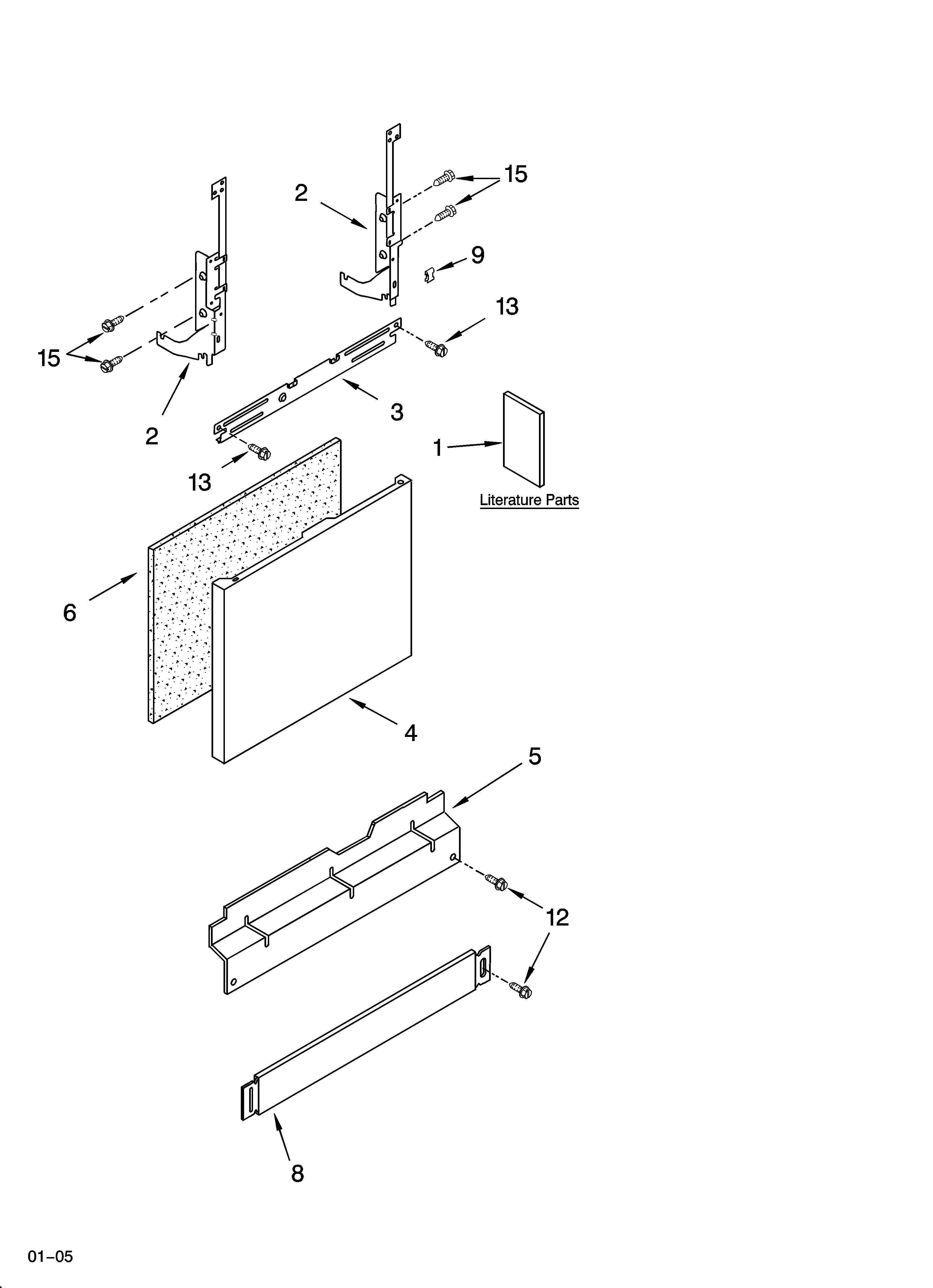 Door and panel parts