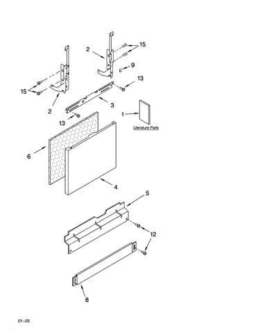 Door and panel parts
