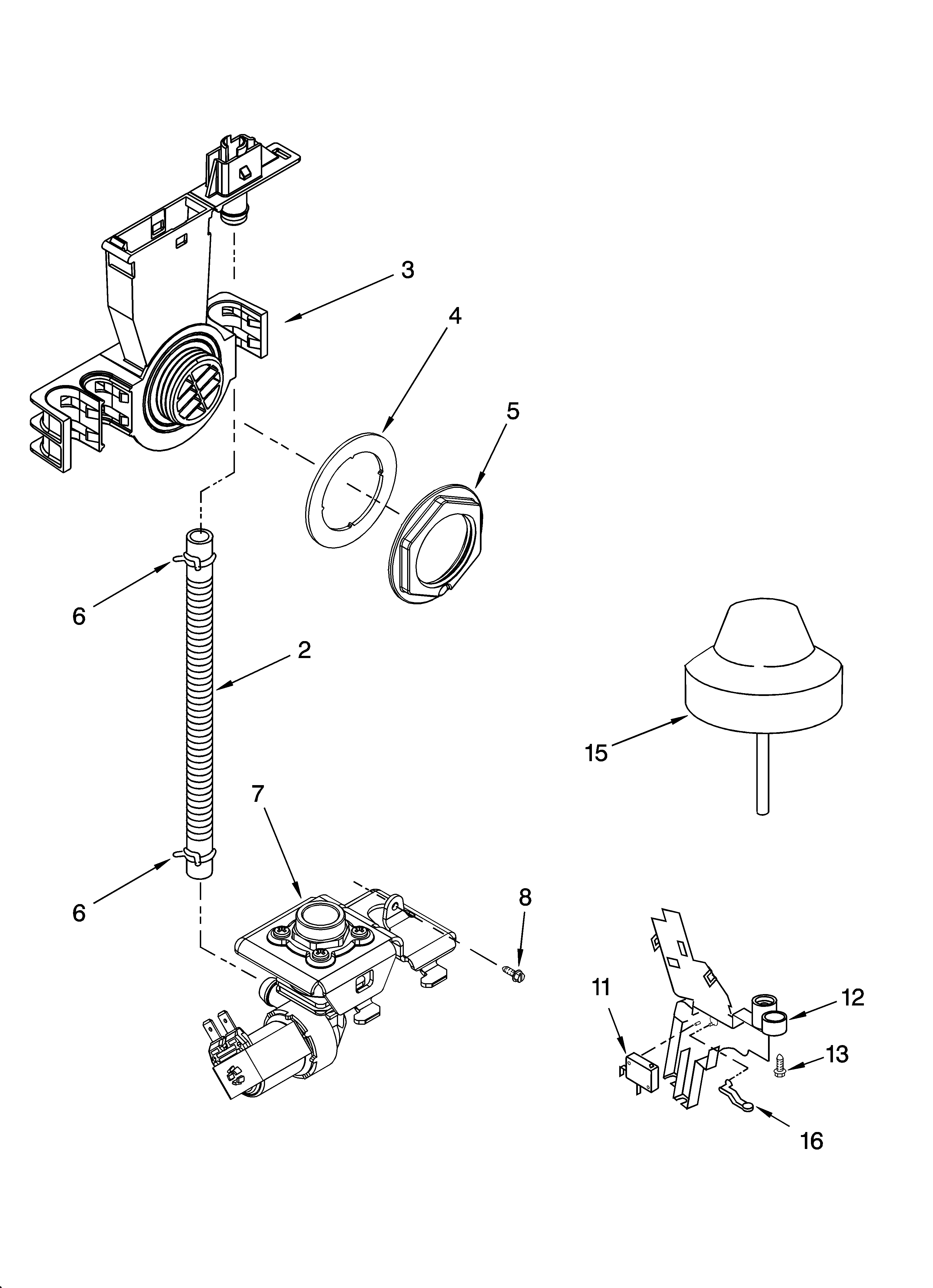 Fill and overfill parts