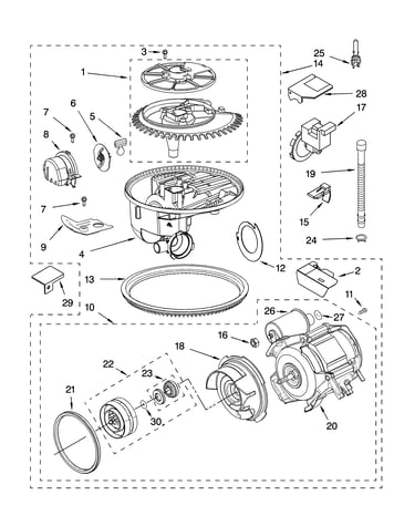 Pump and motor parts