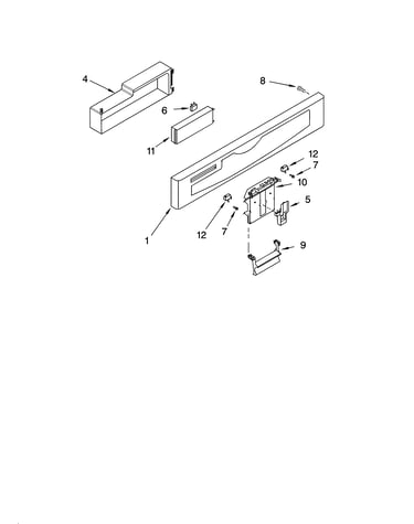 Control panel parts