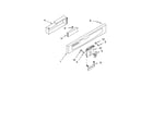 Whirlpool GU1200XTLB1 control panel parts diagram