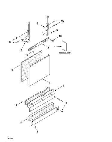 Door and panel parts