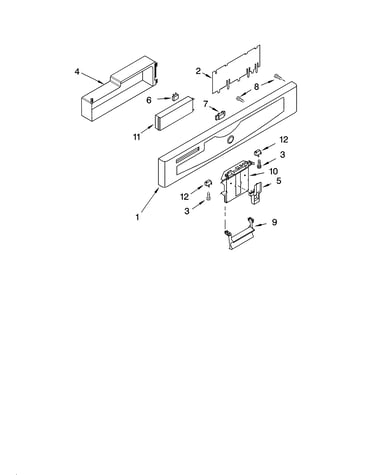 Control panel parts