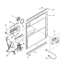 Door and latch parts