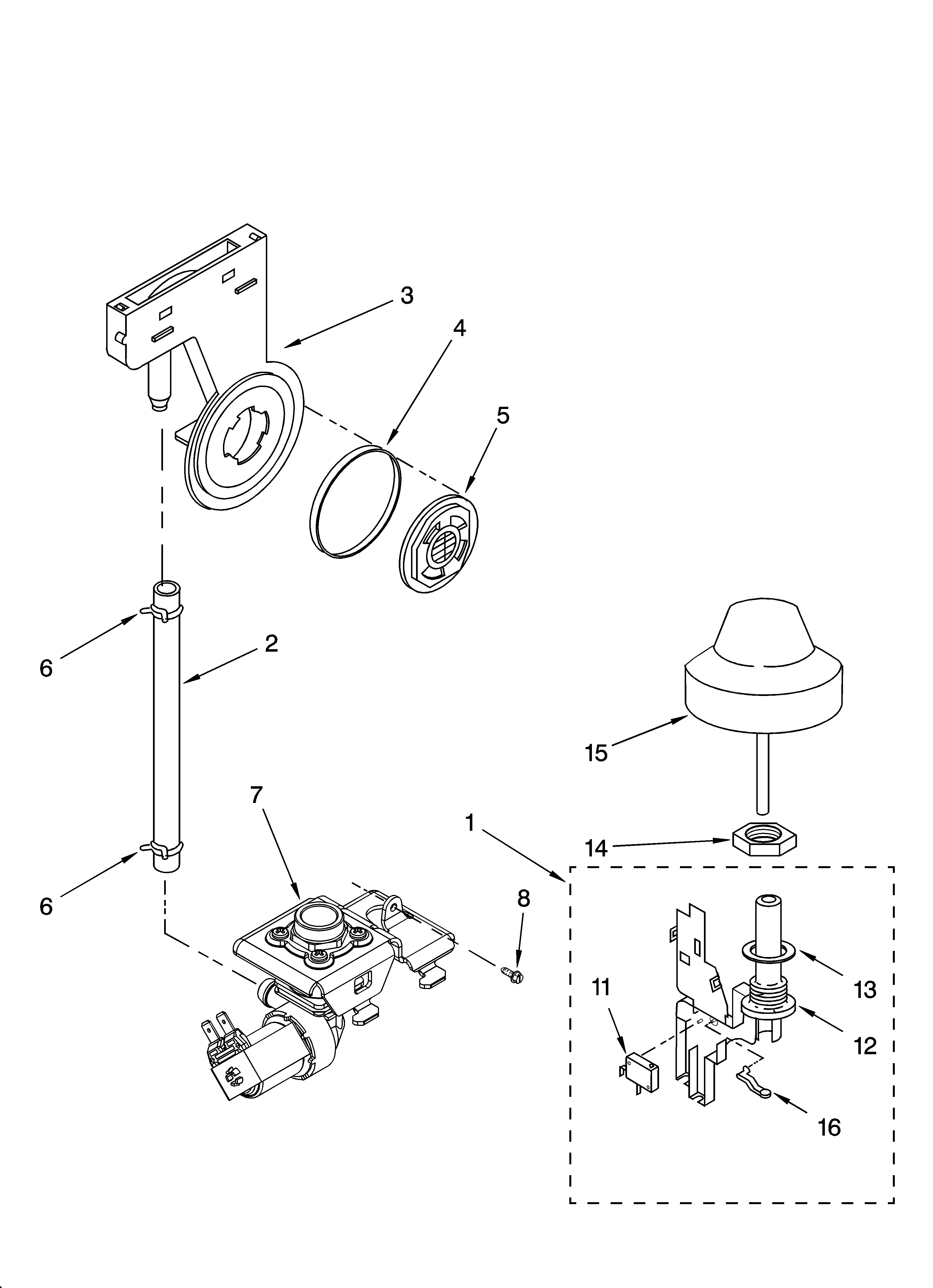 Fill and overfill parts