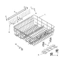 Upper rack and track parts