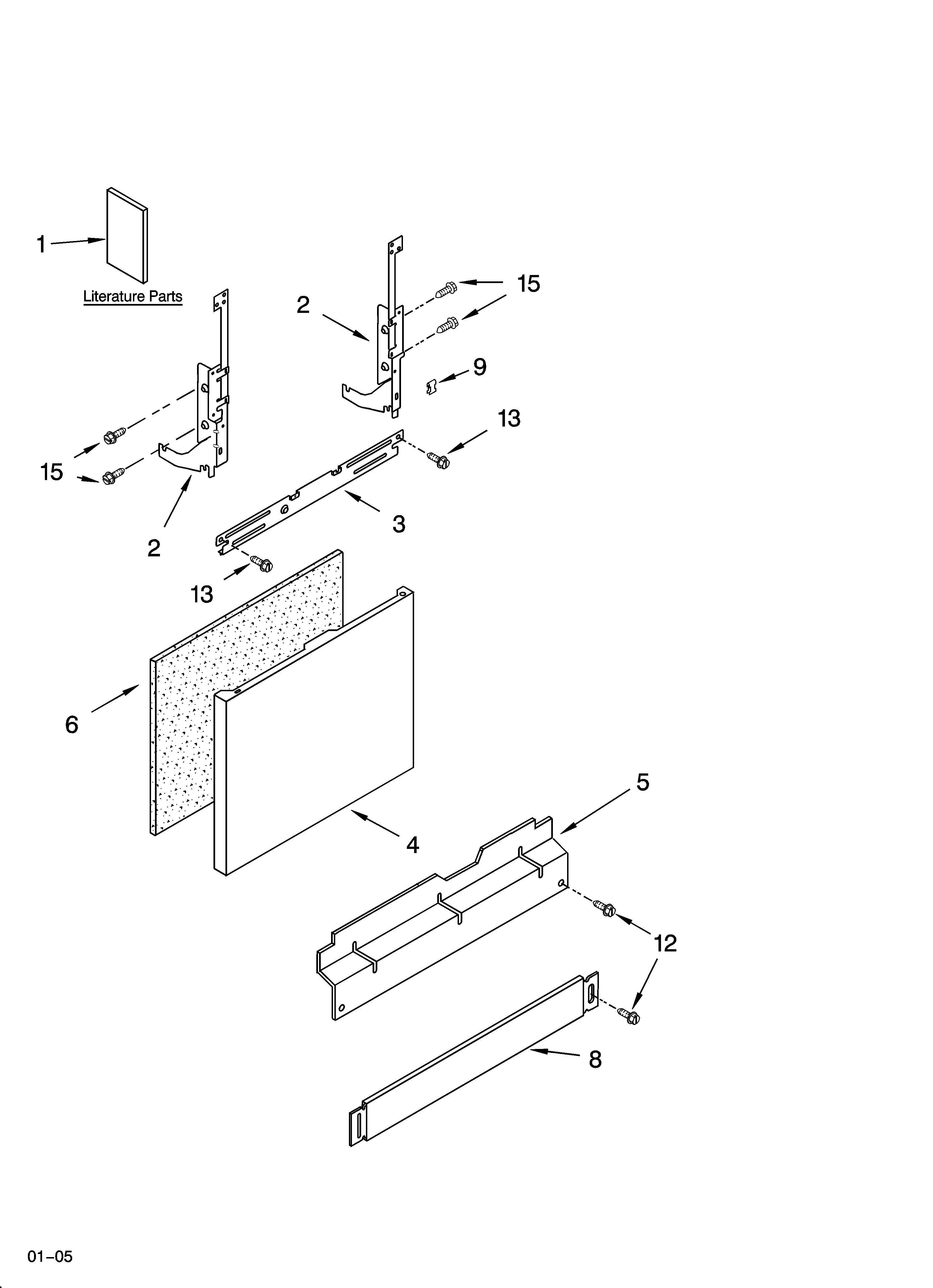 Door and panel parts