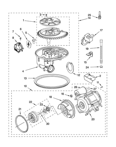 Pump and motor parts