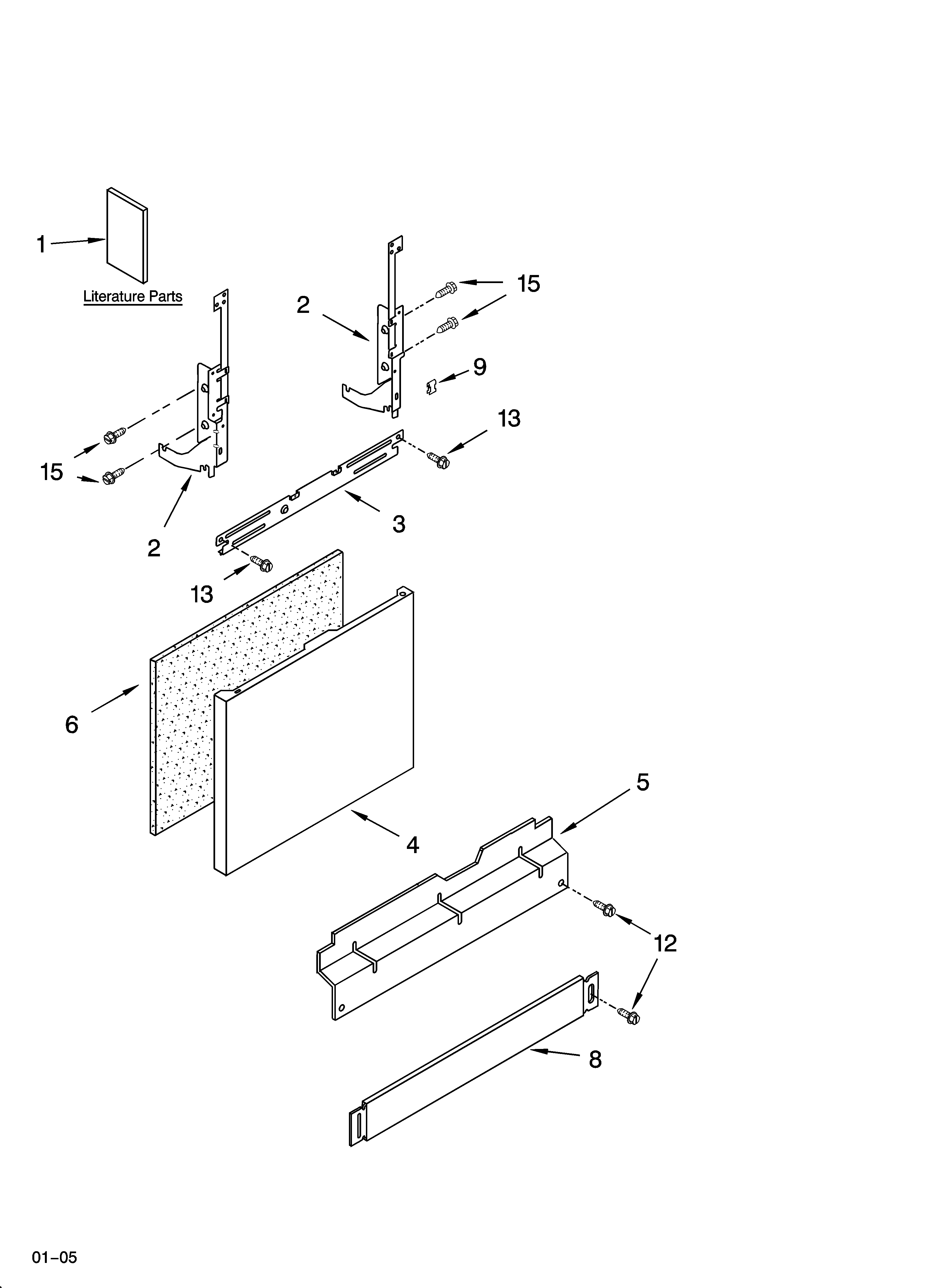 Door and panel parts