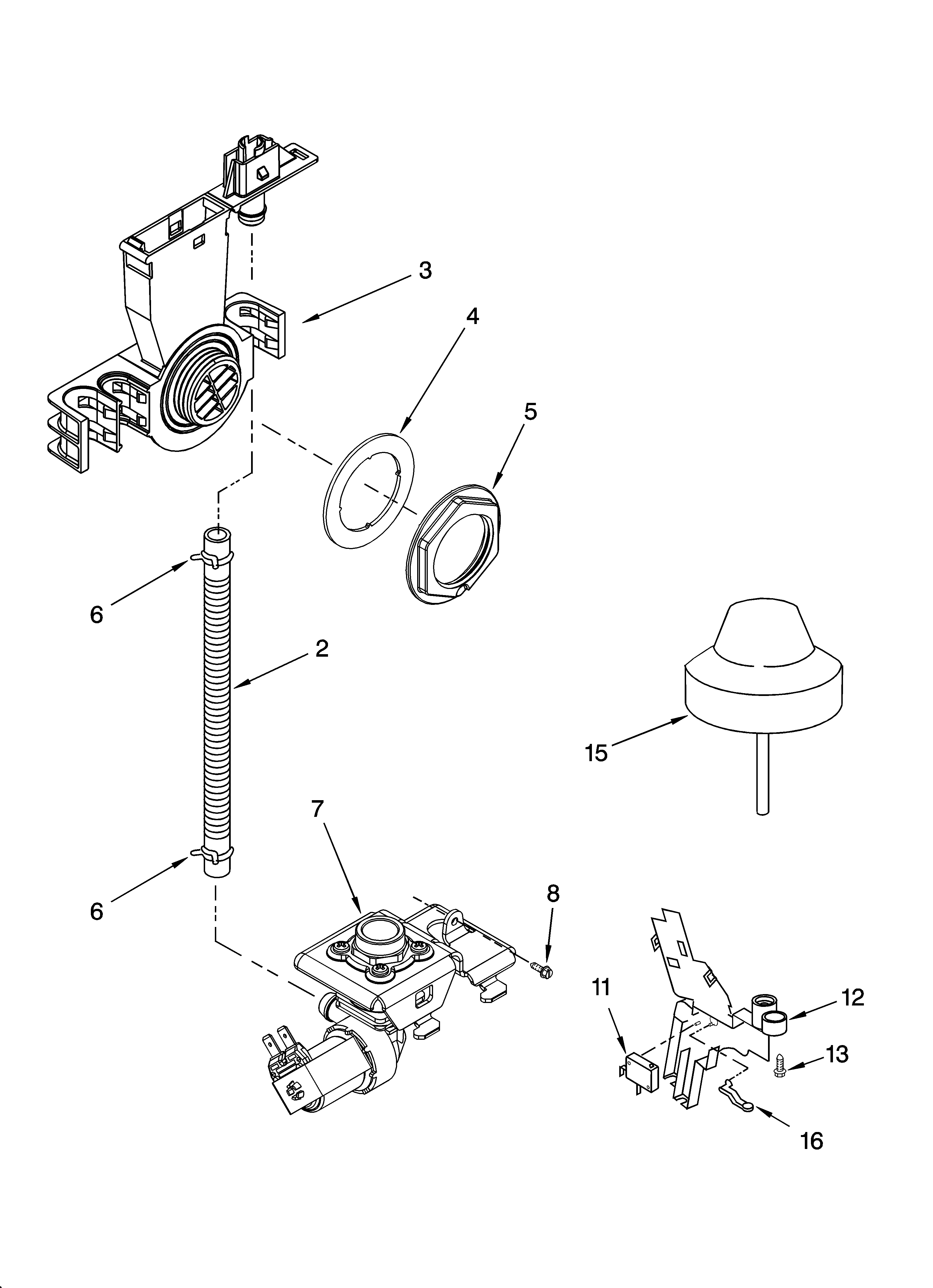 Fill and overfill parts