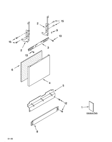 Door and panel parts