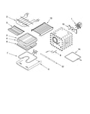 Internal oven parts