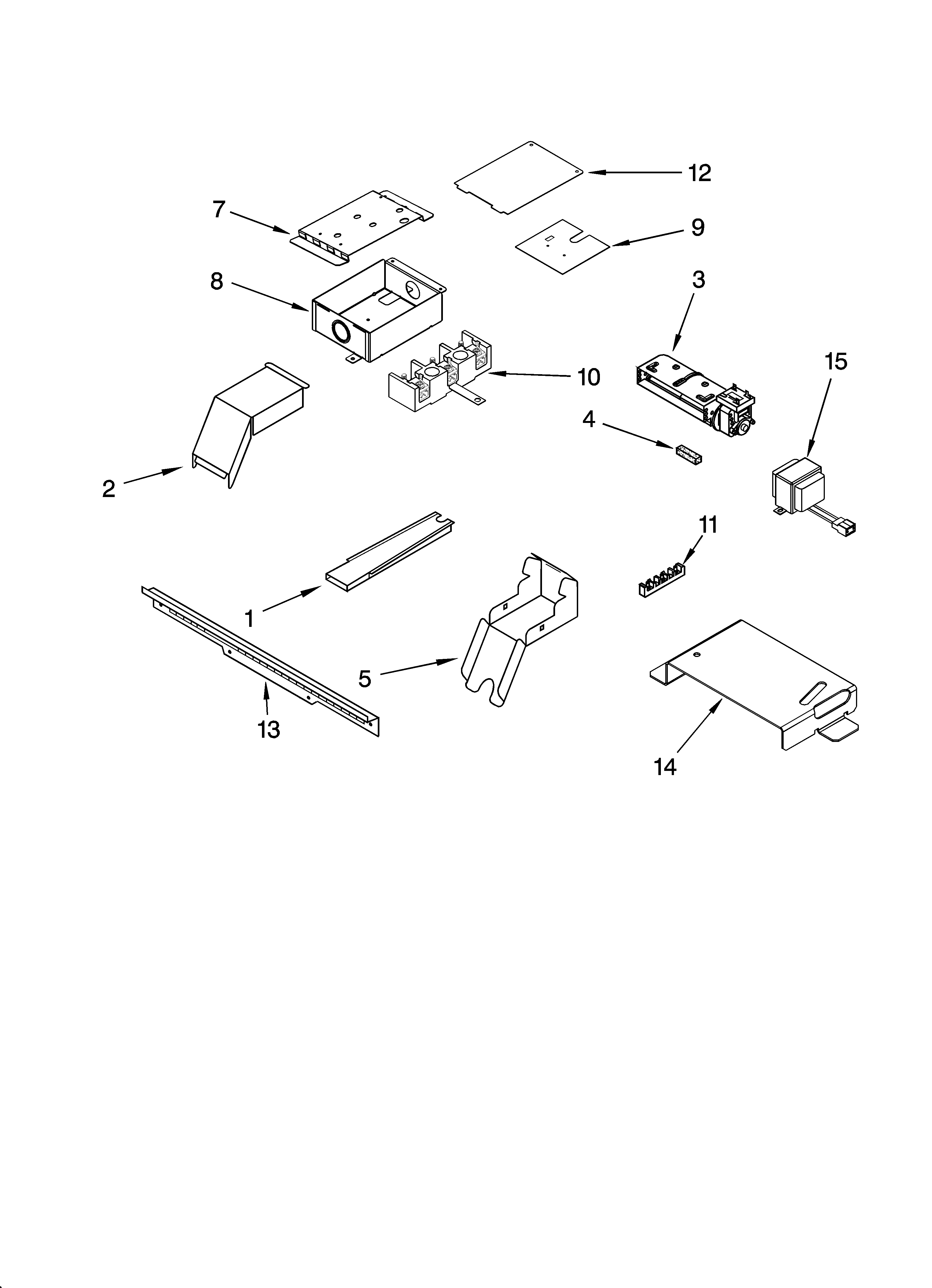 Top venting parts, optional parts