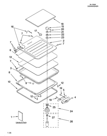 Lid and latch parts