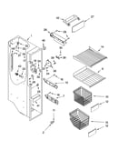 Freezer liner parts