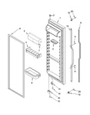 Refrigerator door parts