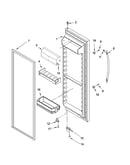 Refrigerator door parts