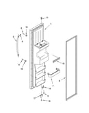 Freezer door parts
